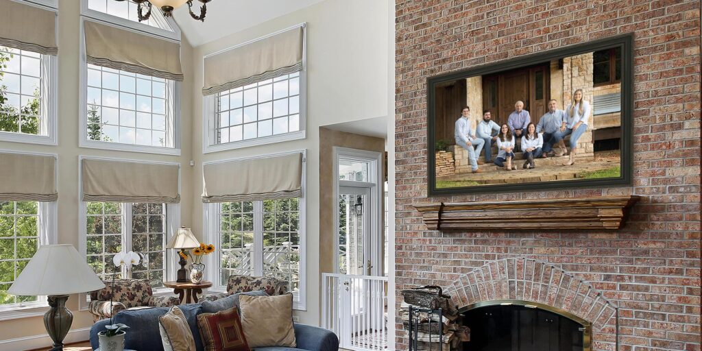 Family portrait created near Round Top, Texas by Sandy Flint