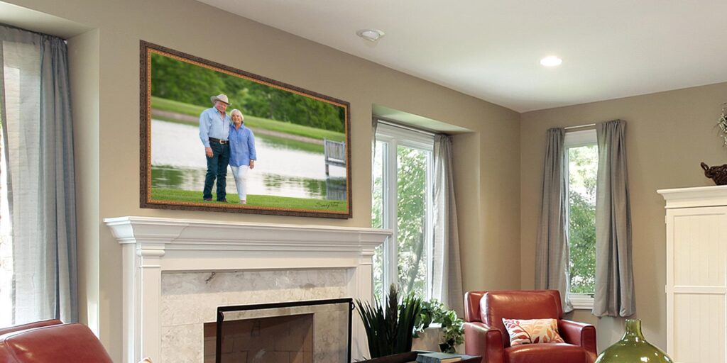 Family Portrait - Texas Legacy Portrait made near Chappell Hill, TX by Sandy Flint